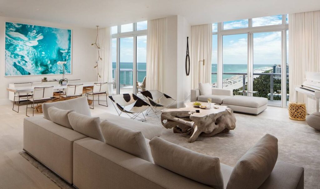 Suíte do W South Beach | Foto: Divulgação