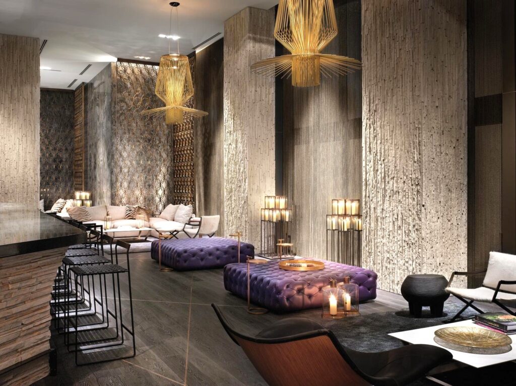 Lobby do W South Beach | Foto: Divulgação