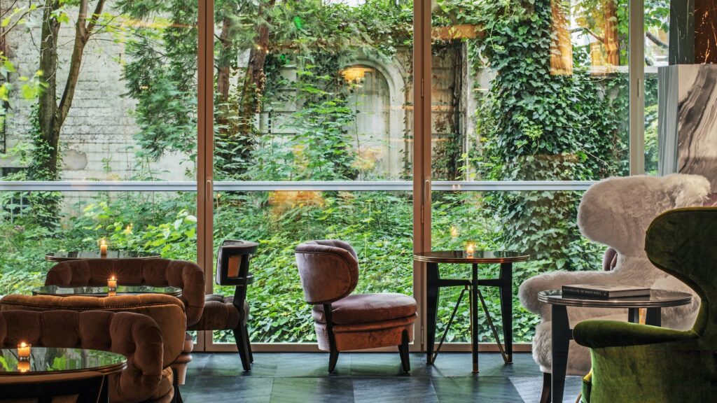 Lobby Bar do Hôtel de Berri | Foto: Divulgação
