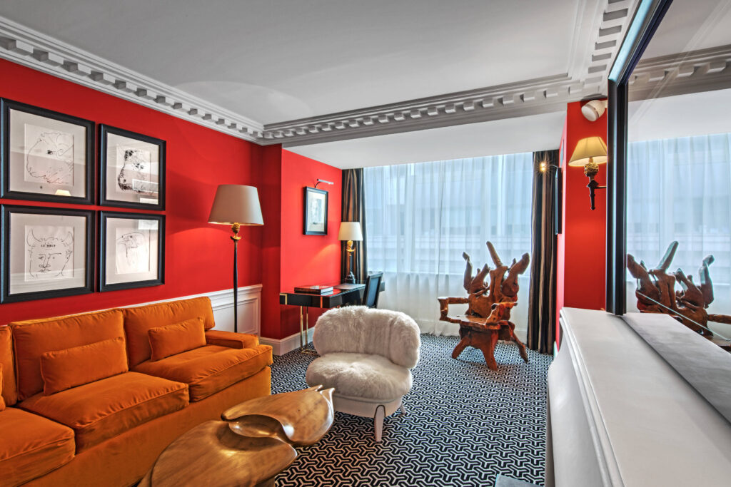 Suíte do Hôtel de Berri | Foto: Divulgação