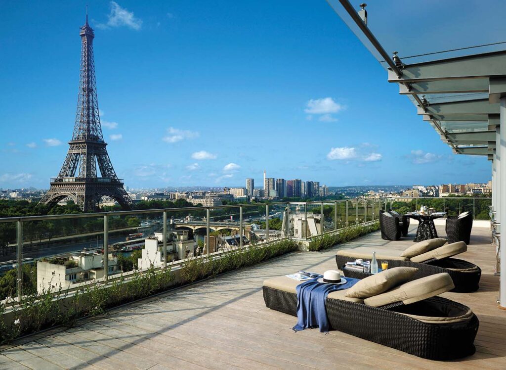 Terraço La Suite Shangri-La | Foto: Divulgação