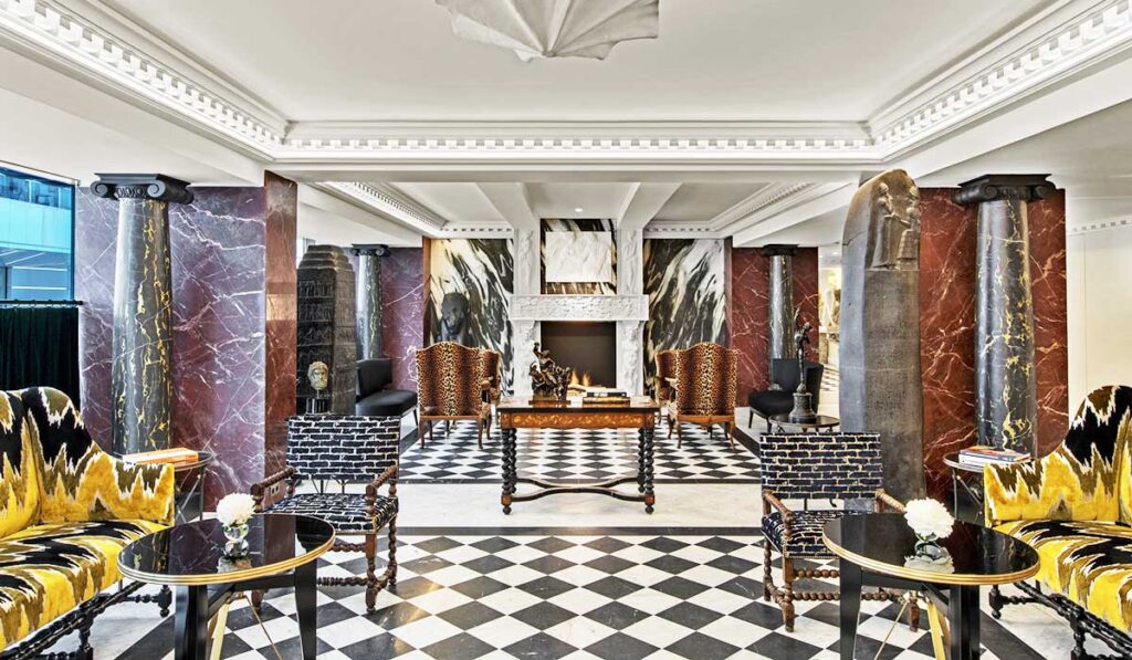 Recepção do Hôtel de Berri | Foto: Divulgação