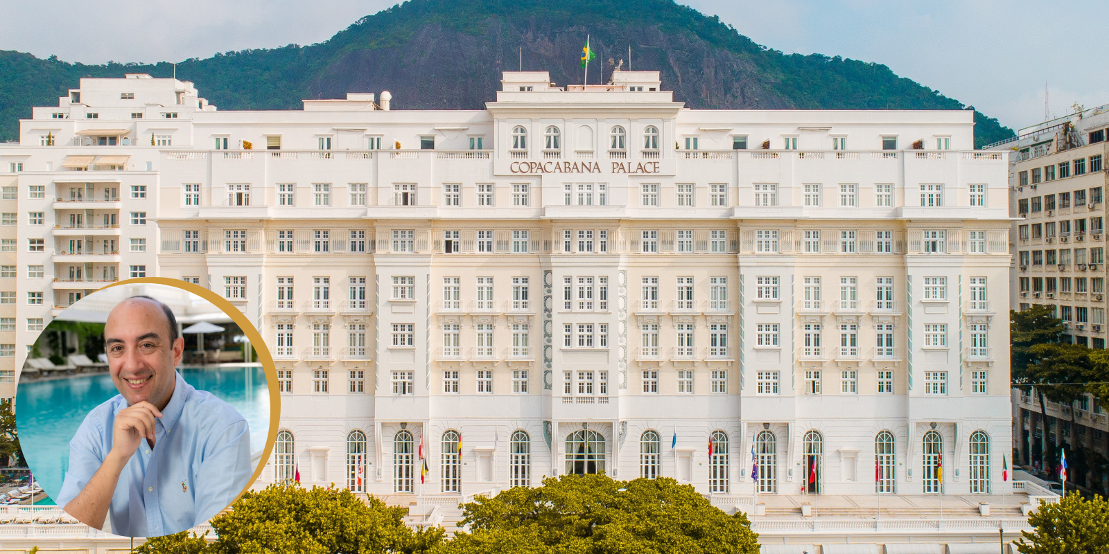 Novo gerente geral do Copacabana Palace, Ulissses Marreiros