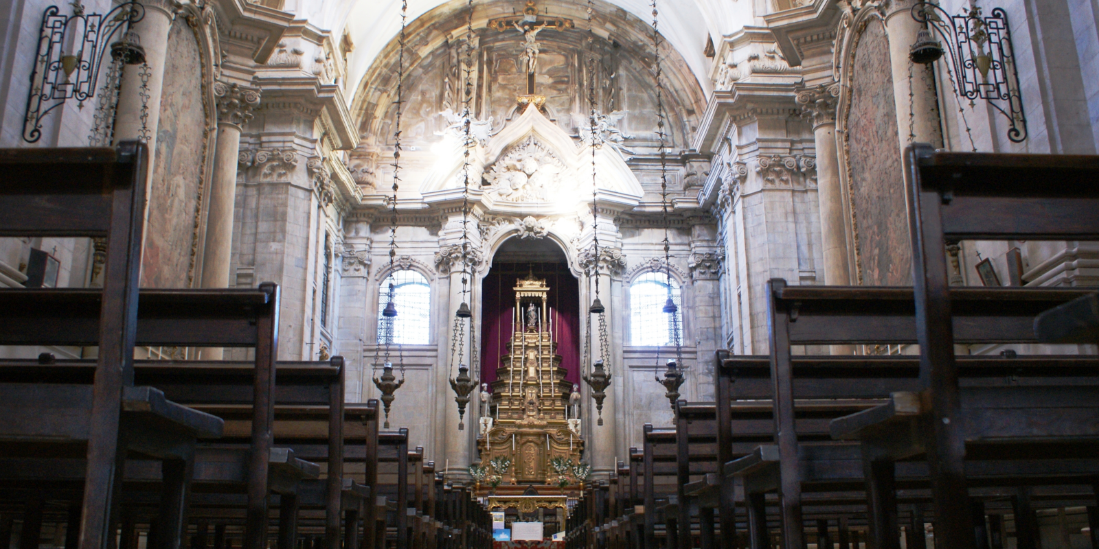 Interior do Mosteiro de Lorvão