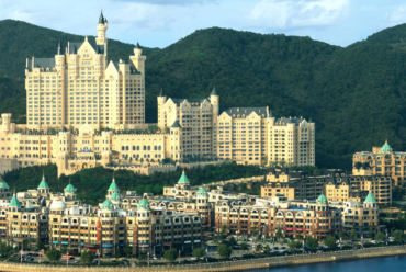 Exterior do Castle Hotel of Dalian