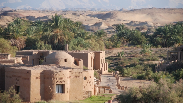 Al Tarfa Desert Sanctuary Exterior