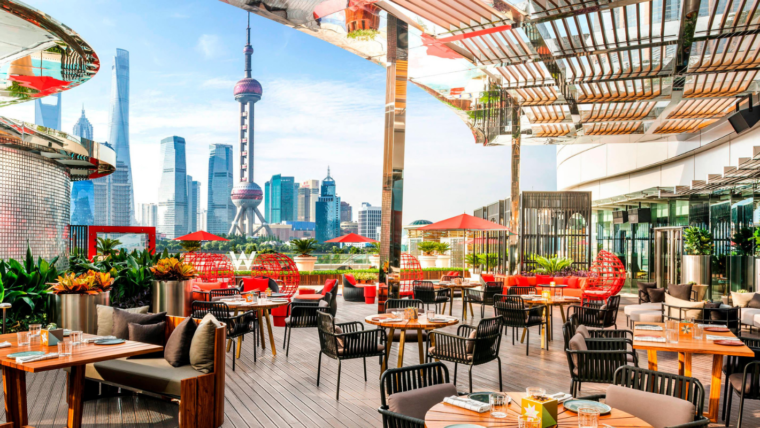 W Shanghai-The Bund Lounge externo