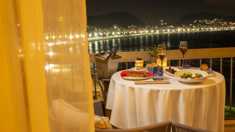 Jantar ao luar | Fairmont Copacabana | Foto: Divulgação