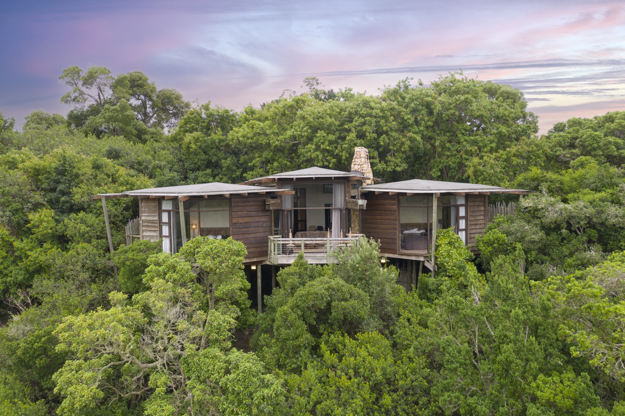Tsala Treetop Lodge na África do Sul