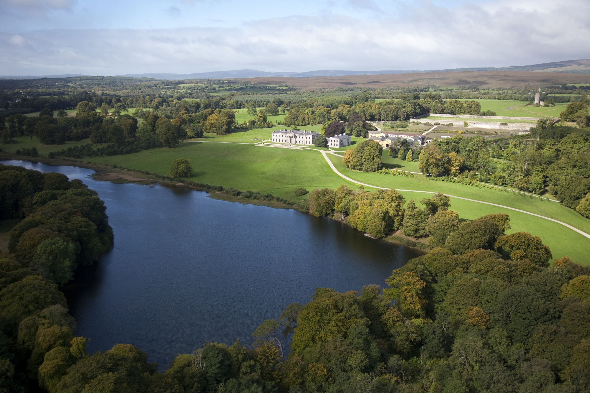 Ballyfin hotel deluxo na Irlanda