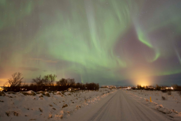 Aurora boreal na Islândia Marco Brotto