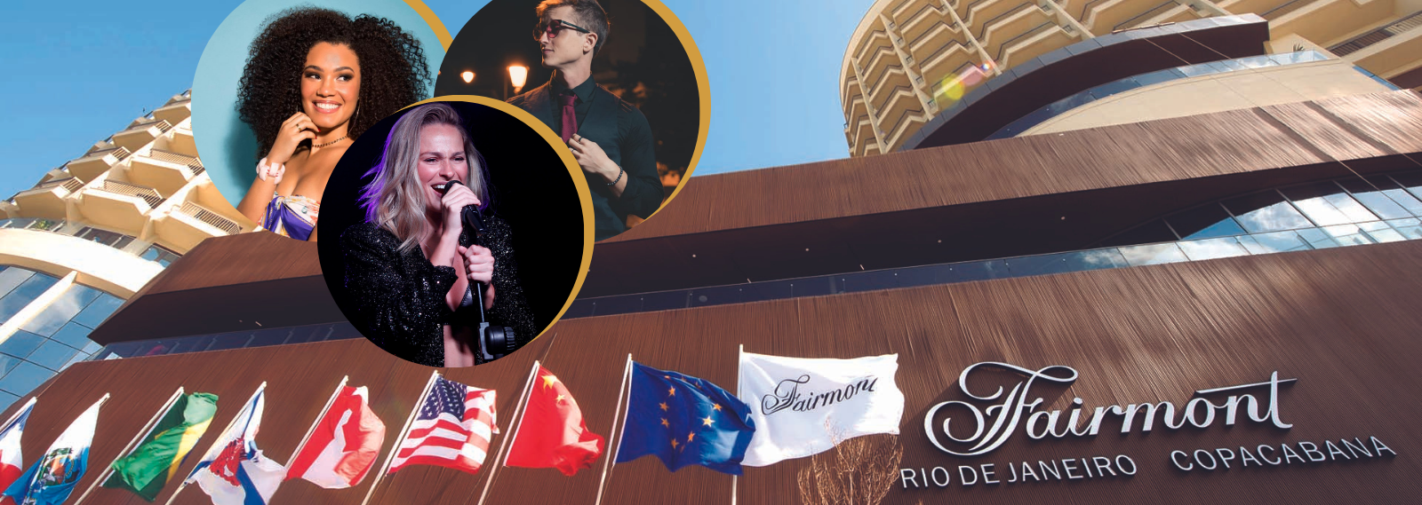 Fairmont Copacabana aniversário de 2 anos com shows de Camilla Marotti, Thais Macedo e Tibí