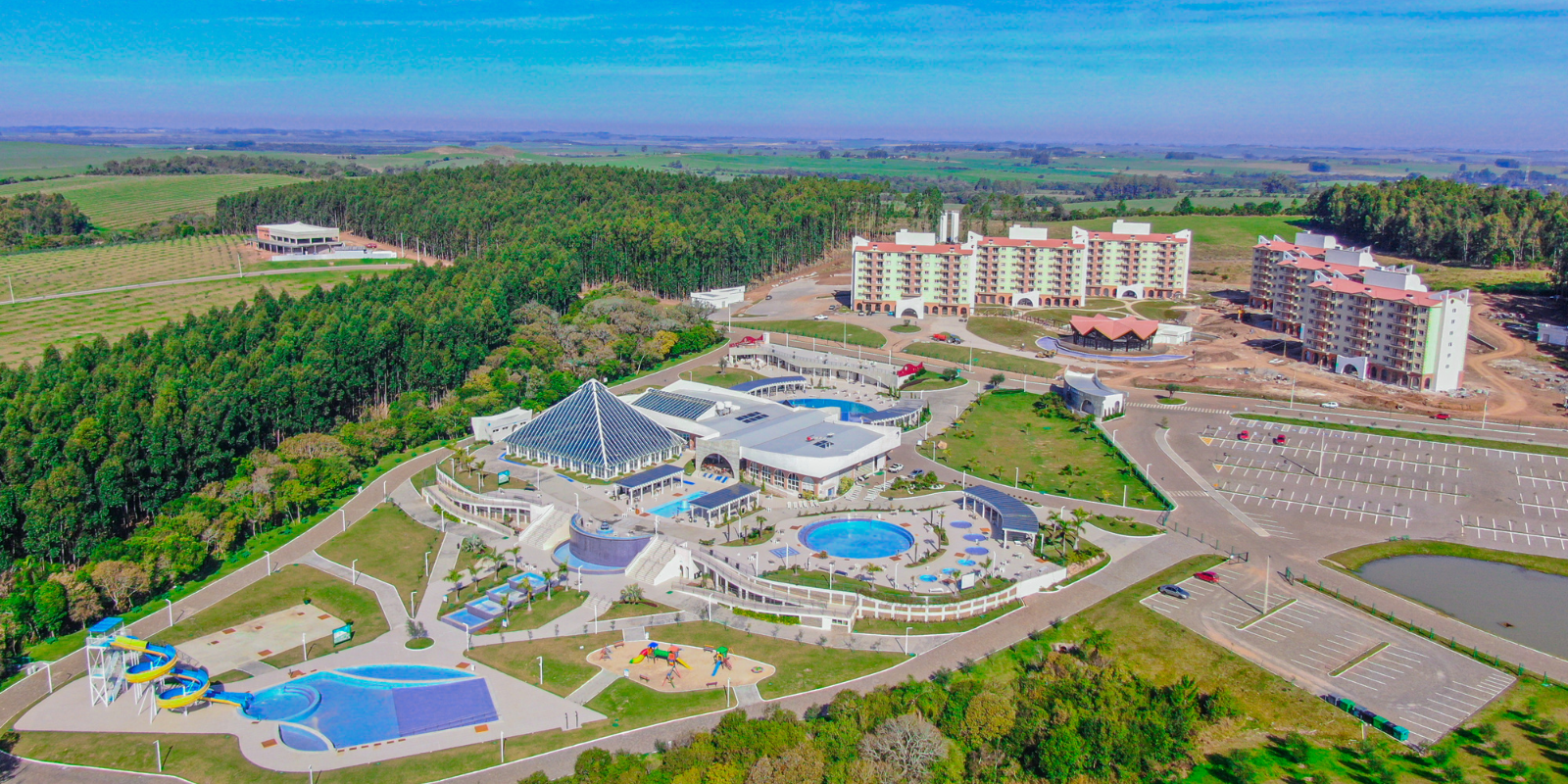 Resort Termas Romanas inauguração em Recanto Maestro