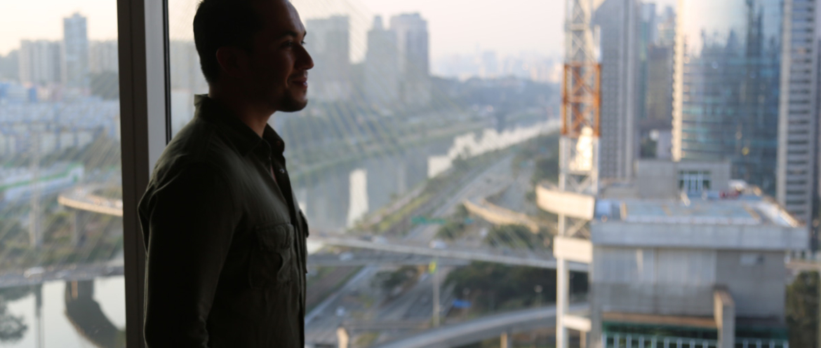 Vinicius Belo no Grand Hyatt São Paulo | Foto: Vinicius Bertoli