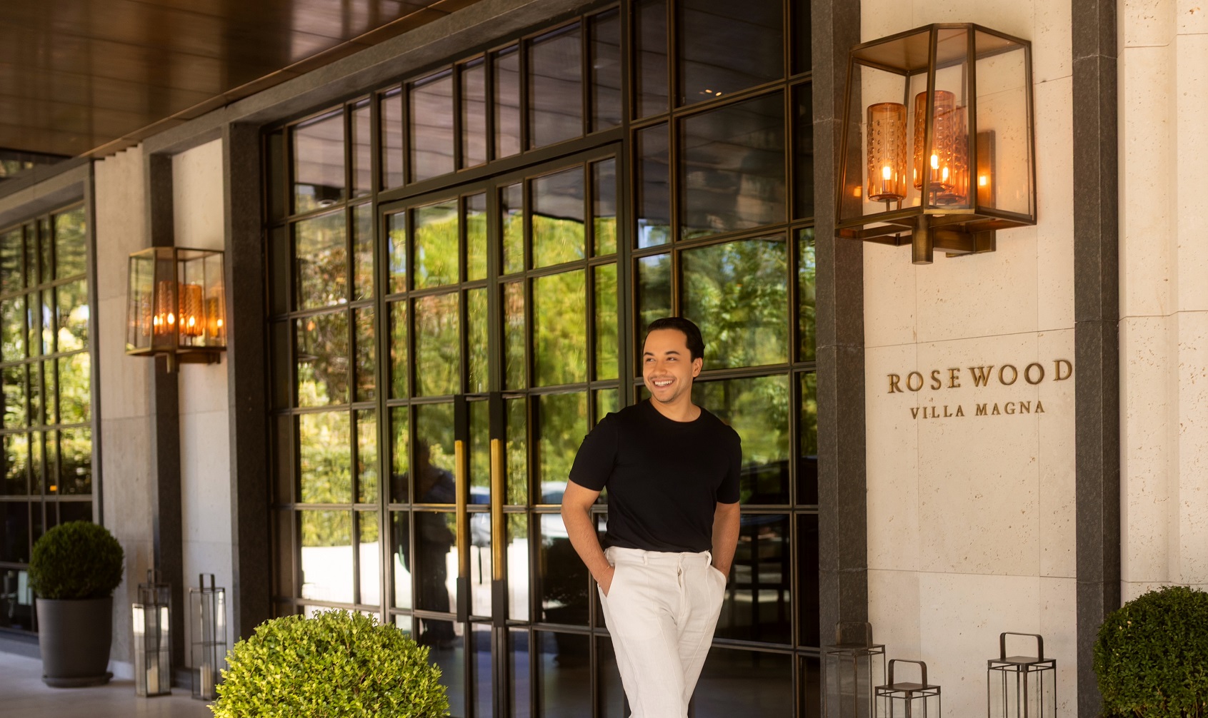 Vinicius Belo no Rosewood Villa Magna | Credito: Nathan Cazella