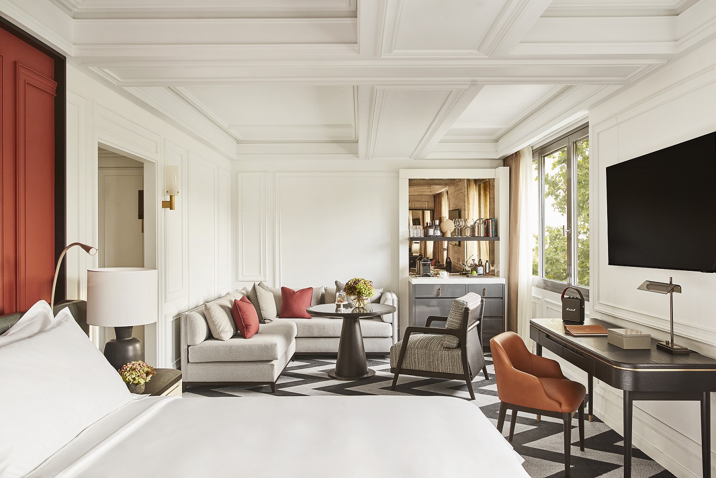 Suíte do Rosewood Villa Magna, Madrid | Credito: Divulgação