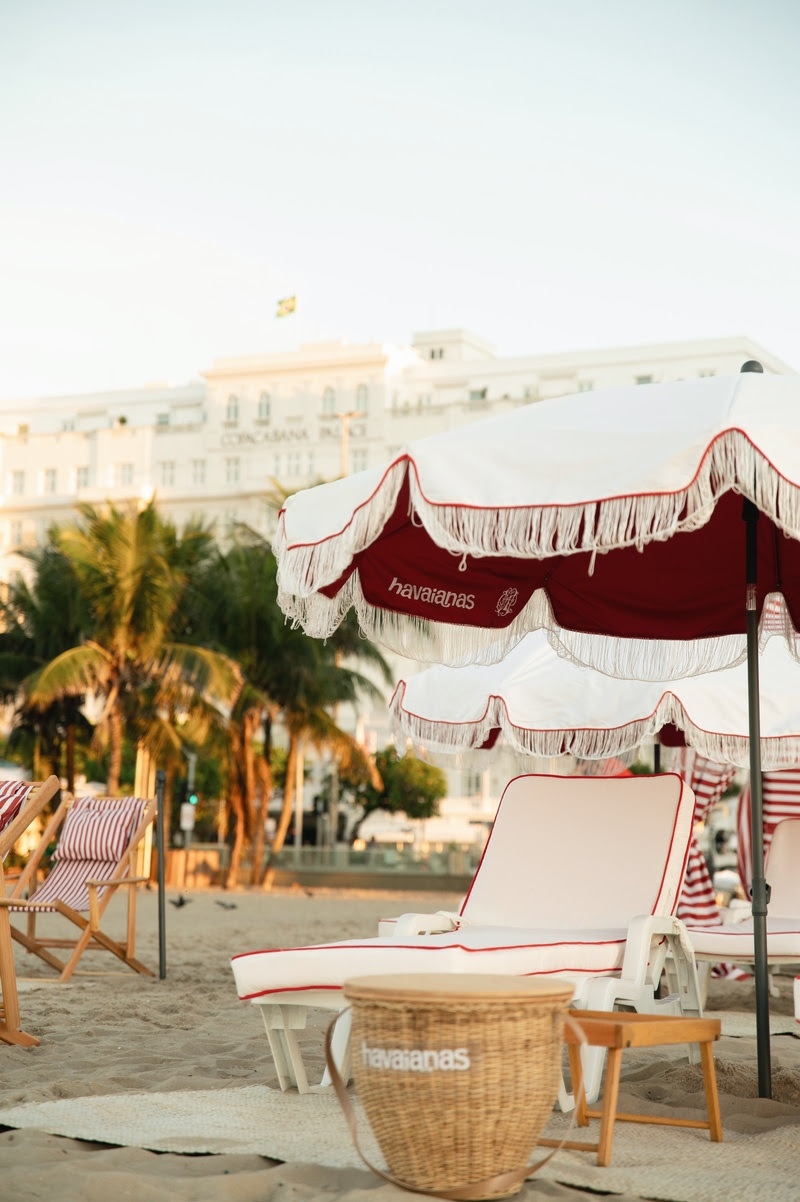 Havaianas e Copacabana Palace inauguram experiência na praia de Copacabana | Foto: Divulgação