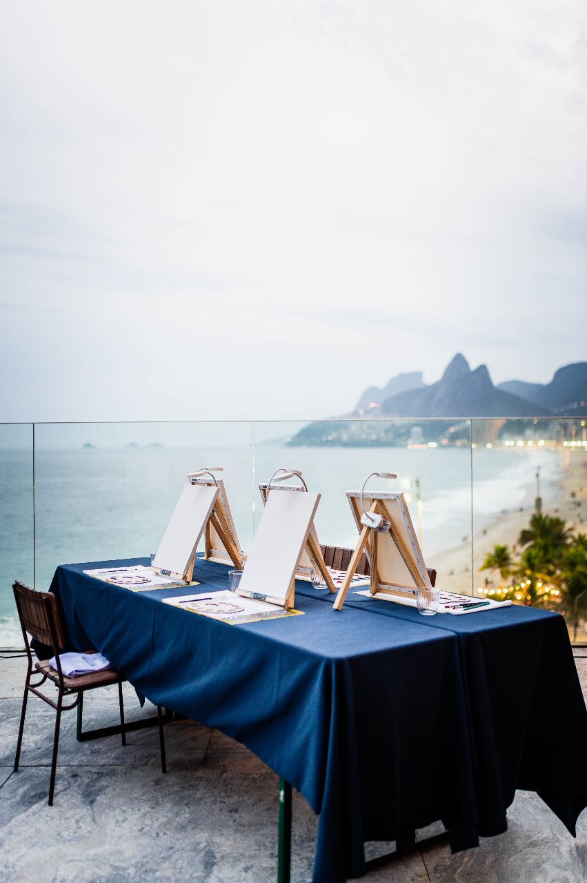 Terraço do hotel Arpoador recebe nova edição do Coquetéis & Arte | Foto: Divulgação