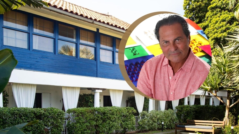 Marco Figueiredo no Hotel Santa Teresa