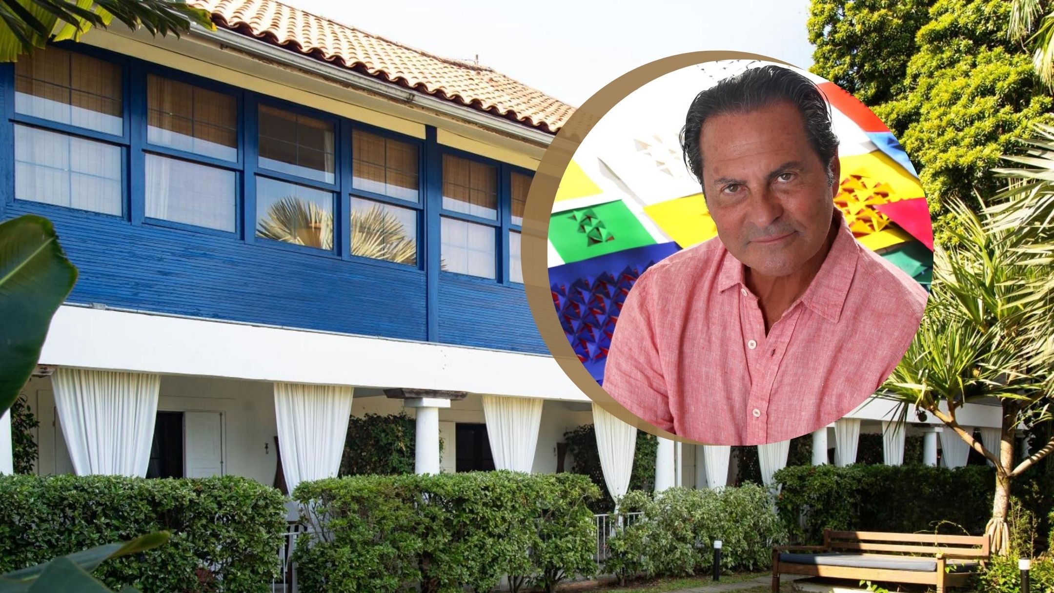 Marco Figueiredo no Hotel Santa Teresa