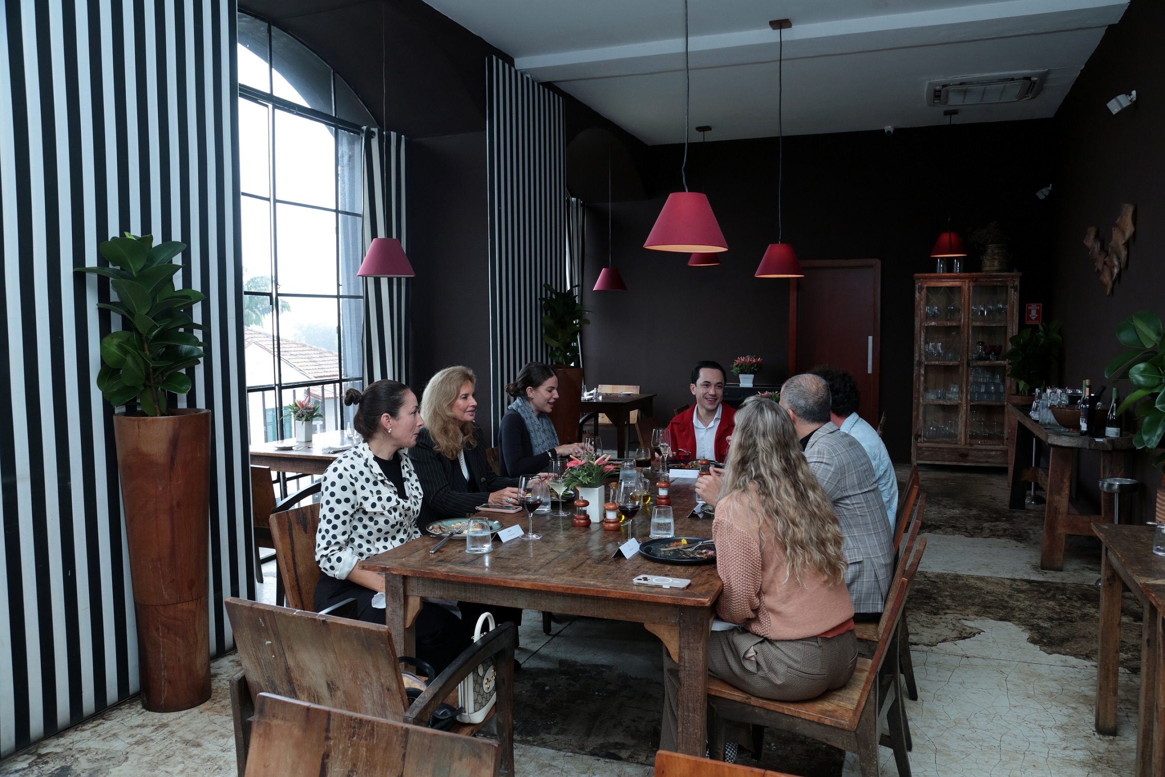 O almoço no Restaurante Térèze | Foto: Vera Donato