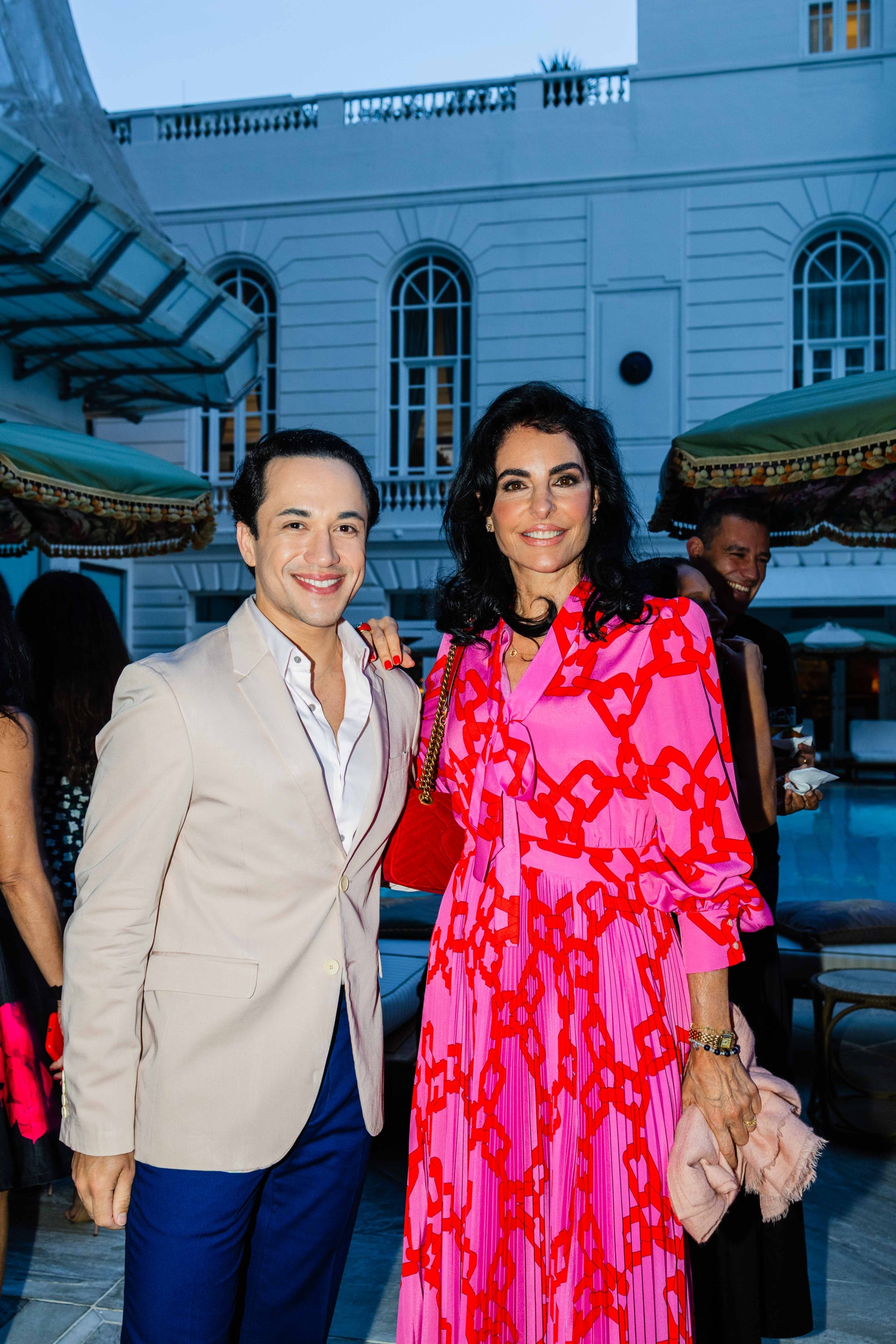 Antônia Frering e Vinicius Belo no Copacabana Palace | Foto: Miguel Sá