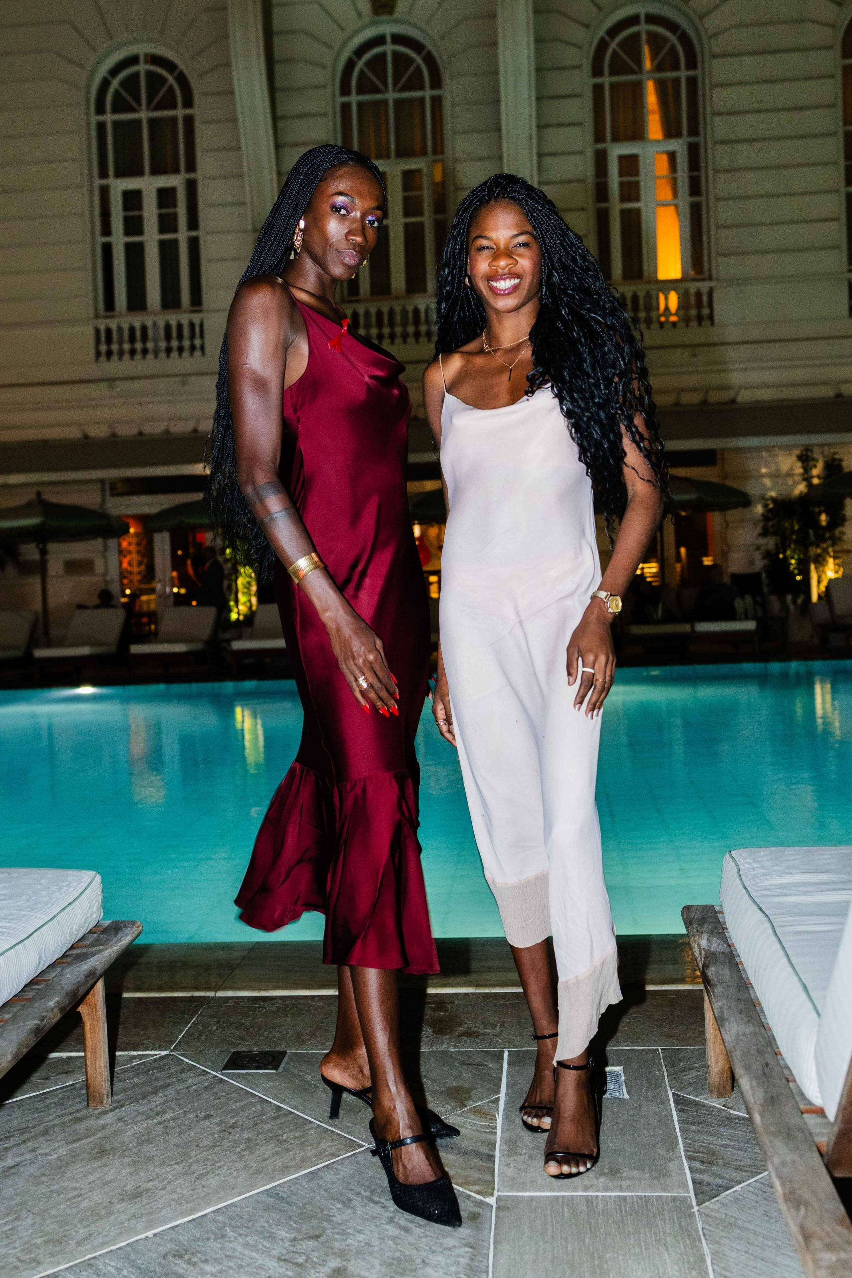 Rojane Fradique e Moara Sacchi | Foto: Miguel Sá