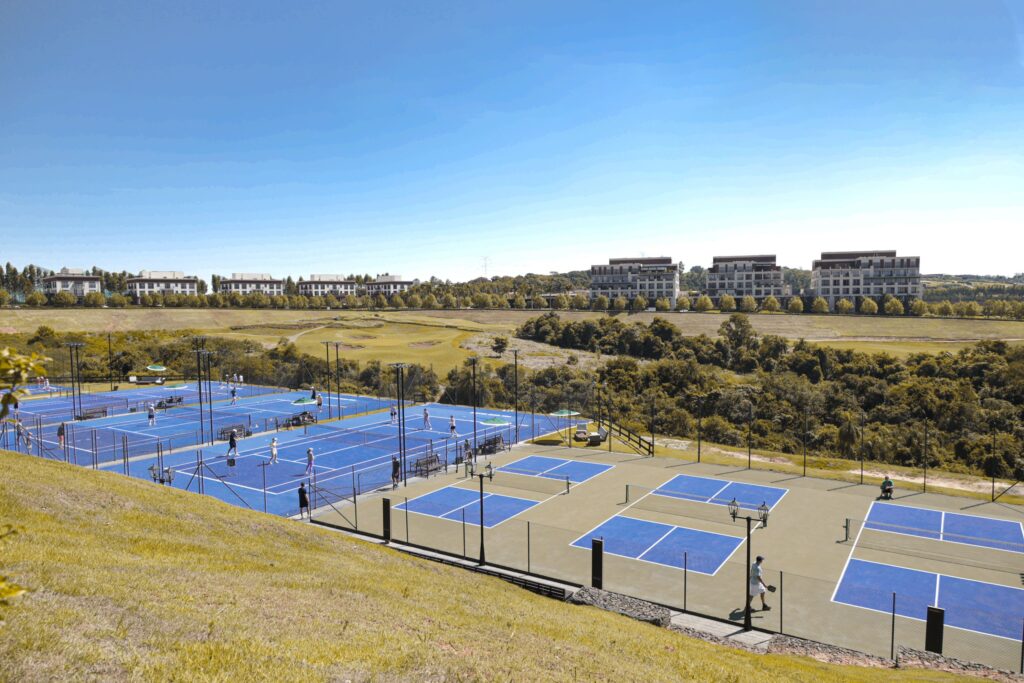 Quadras do Boa Vista Surf Lodge | Fasano | Foto: Reprodução