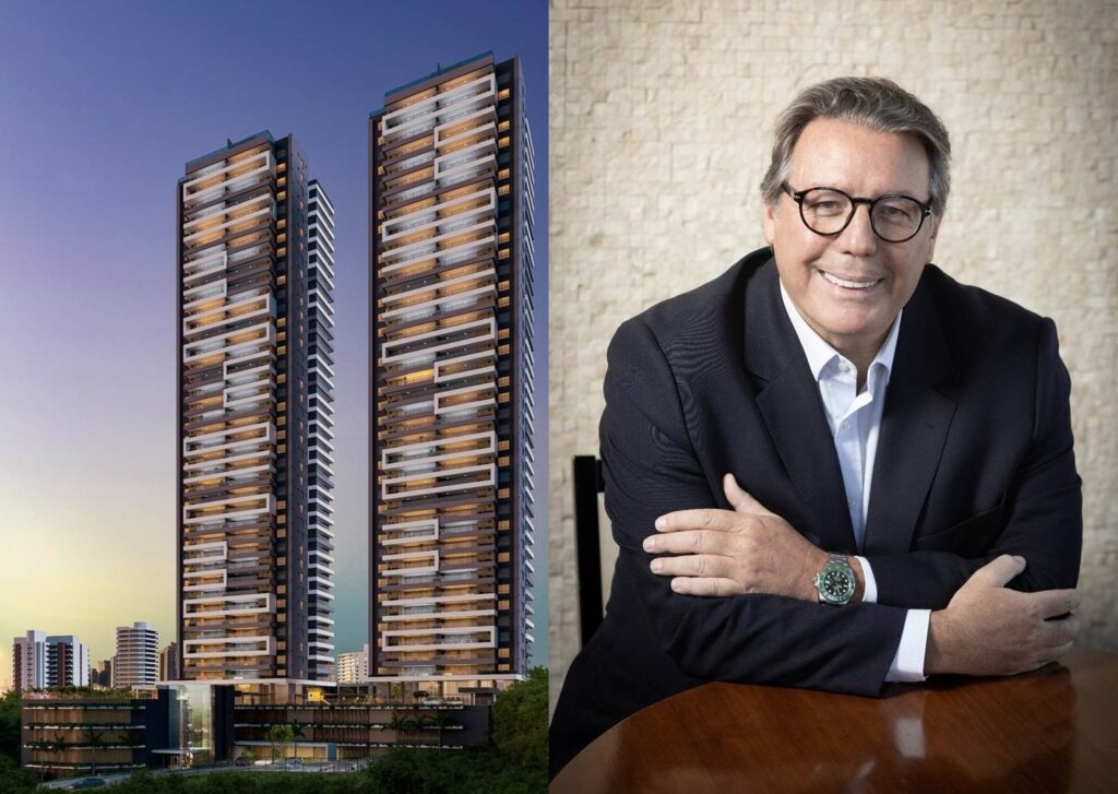 O empreedimento, ao lado, O presidente do Grupo Prima, Rubén Escartín | Foto: Fábio H. Mendes