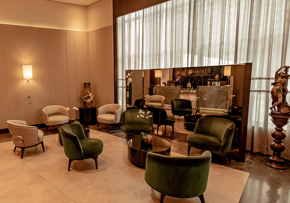 Lobby do Ca’d’Oro São Paulo após a reforma | Foto: divulgação