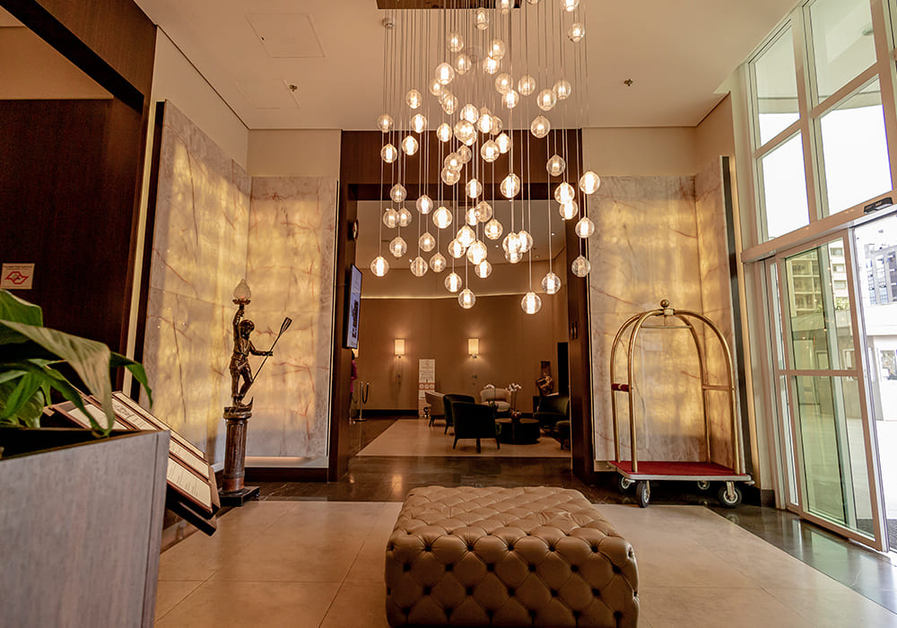 Lobby do Ca’d’Oro São Paulo após a reforma | Foto: divulgação