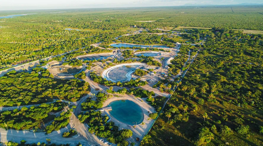 Terreno do Grupo Carnaúba na praia do Preá | Foto: Divulgação O Globo