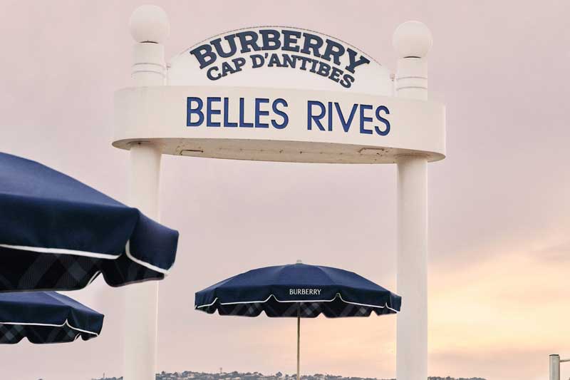 A Burberry se une ao Hôtel Belles Rives | Foto: divulgação