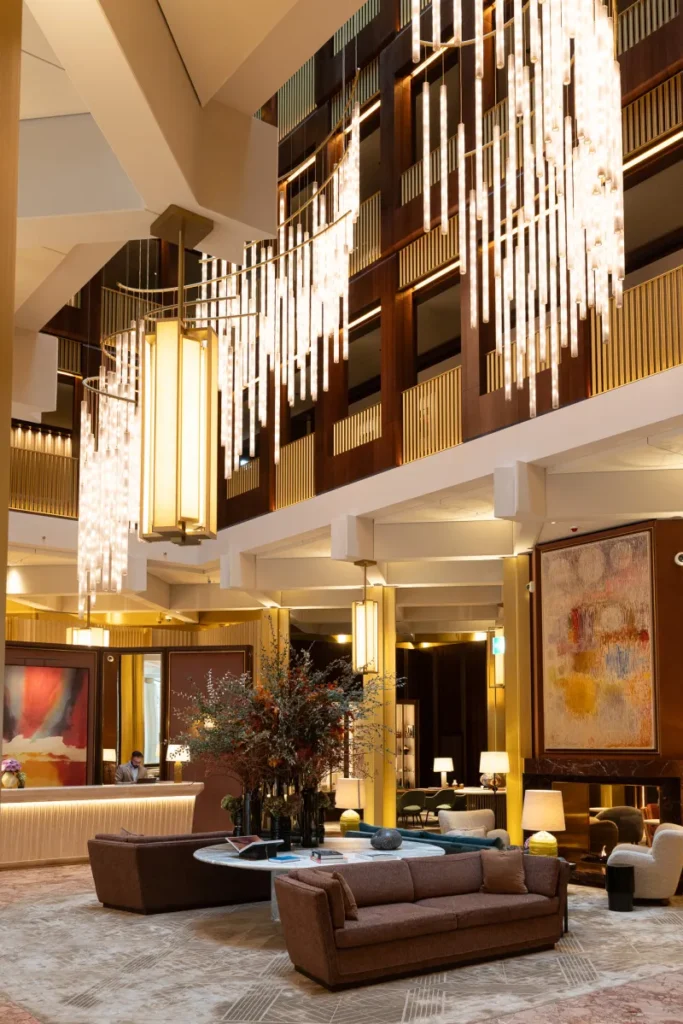 Lobby | The Chancery Rosewood em Londres | Foto: divulgação
