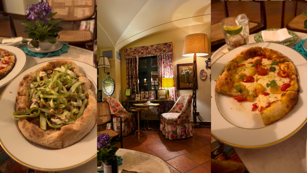 Pizza no Bela Vista do Rosewood | Foto: Check Hotels