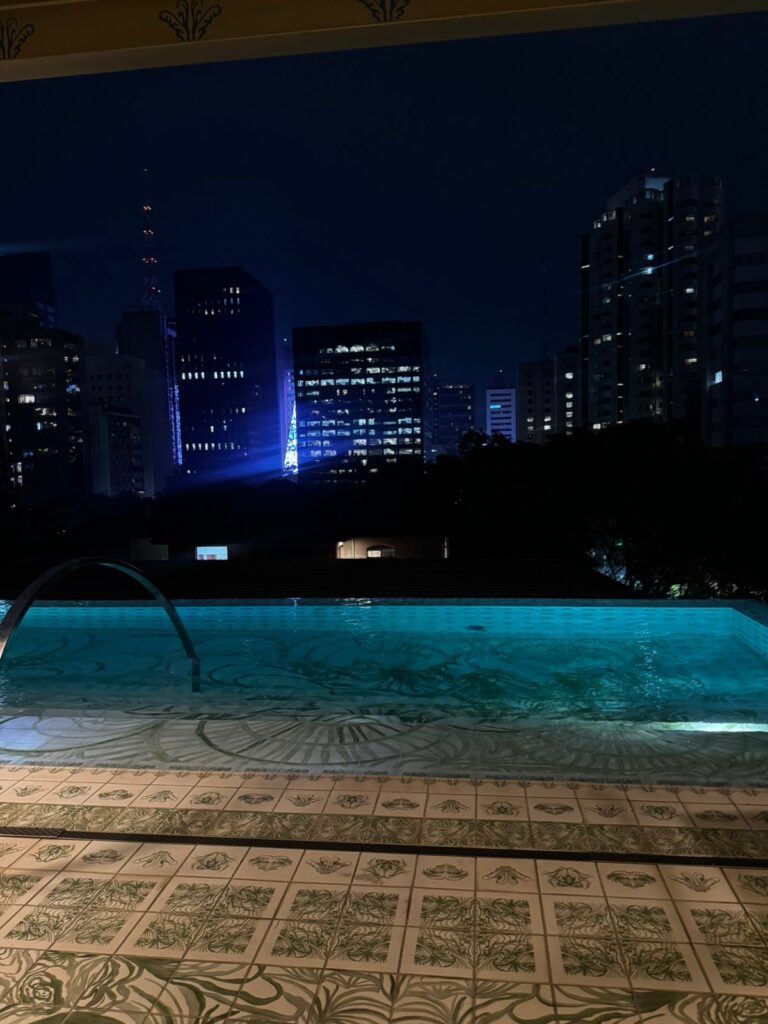 Vinicius Belo no Rosewood São Paulo | Foto: Check Hotels