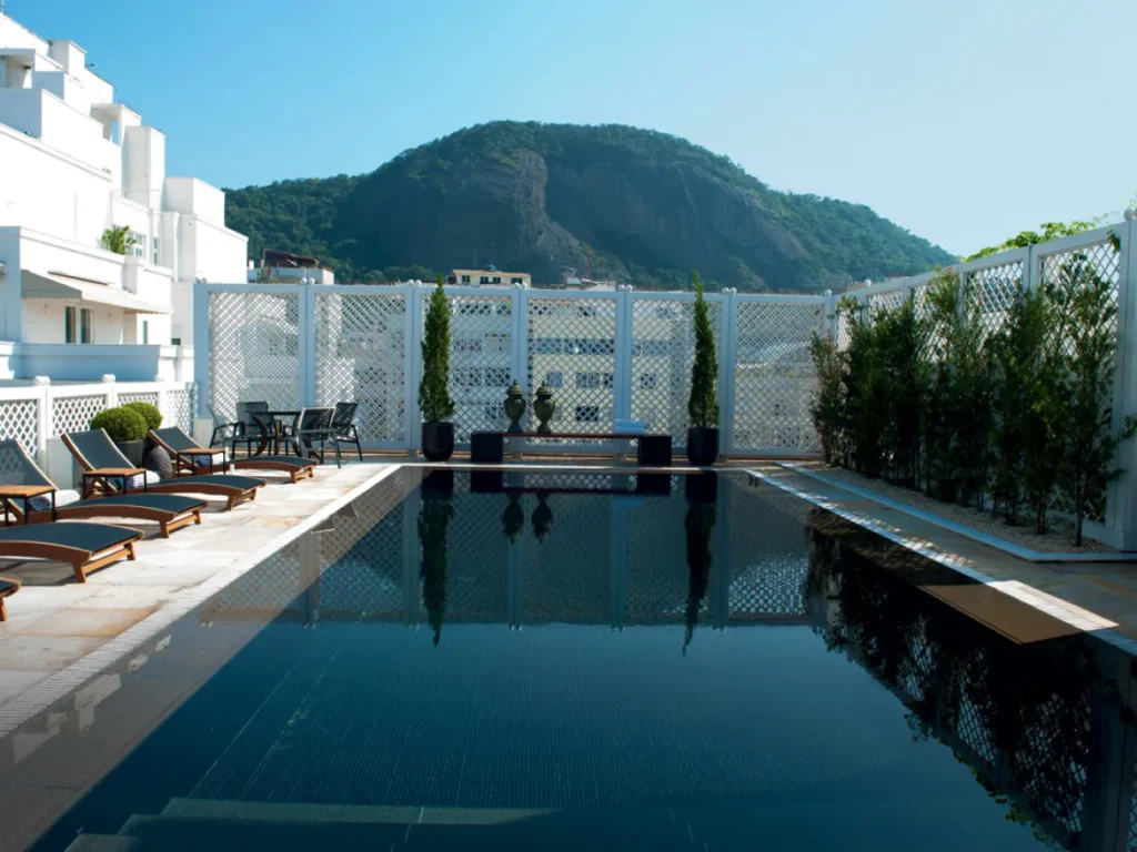 black pool do Copacabana Palace | Foto: reprodução