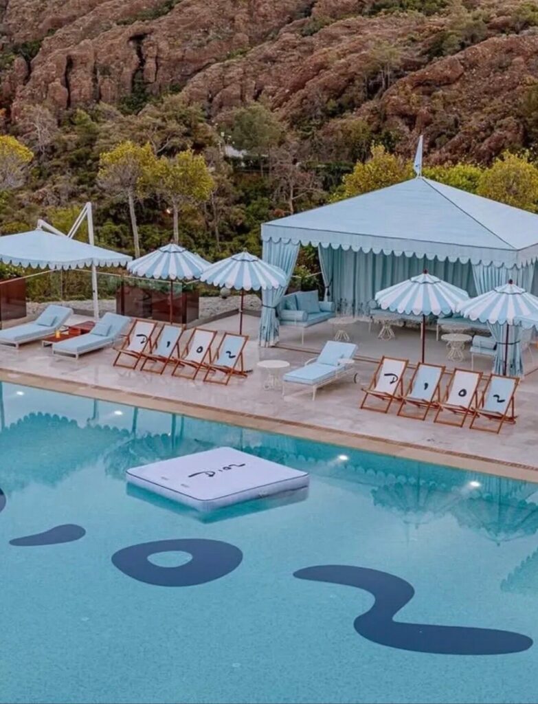 A Dior escolheu o D Maris Bay, na Turquia, para apresentar seu Riviera Project | Foto: reprodução