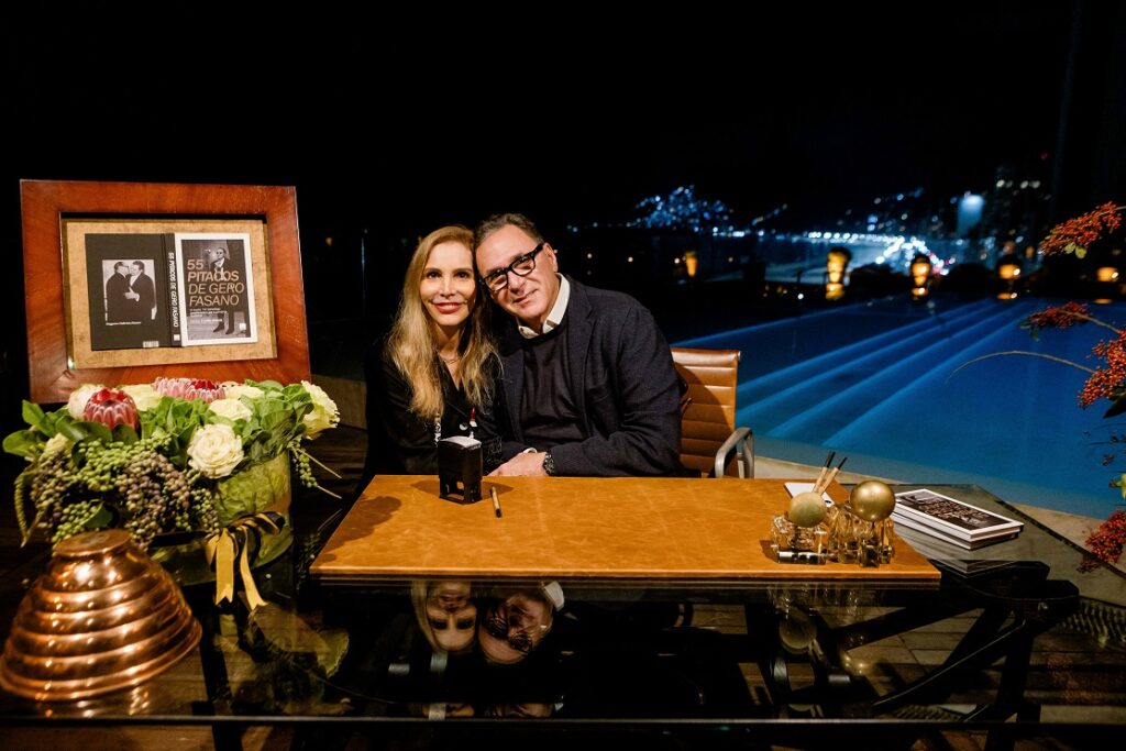 Cristiana Kastrup. Gerente Geral do Hotel Fasano Rio de Janeiro com Gero | Foto: Bruno Ryfer
