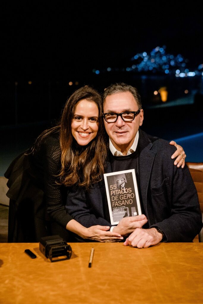 Paula Bezerra de Mello e Rogerio Fasano | Foto: Bruno Ryfer