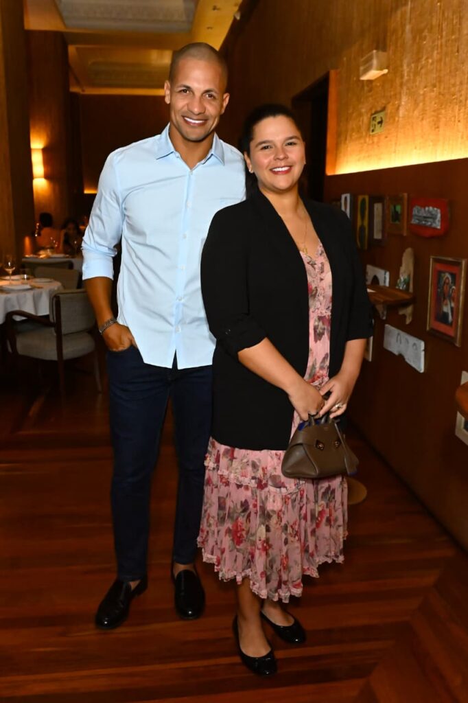 Paulo Pereira e Marcela Mendonça