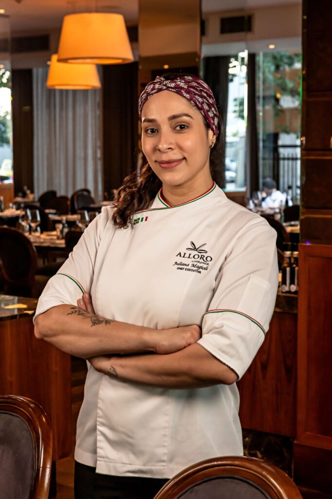 A chef Juliana Magioli | Foto: Alex Souto