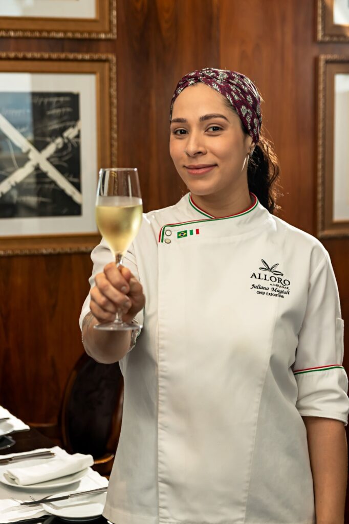A chef Juliana Magioli | Foto: Alex Souto