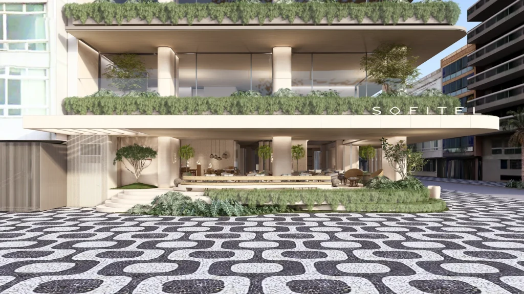 Sofitel Rio de Janeiro Ipanema | Projeto de Patricia Anastassiadis | Imagem: divulgação 