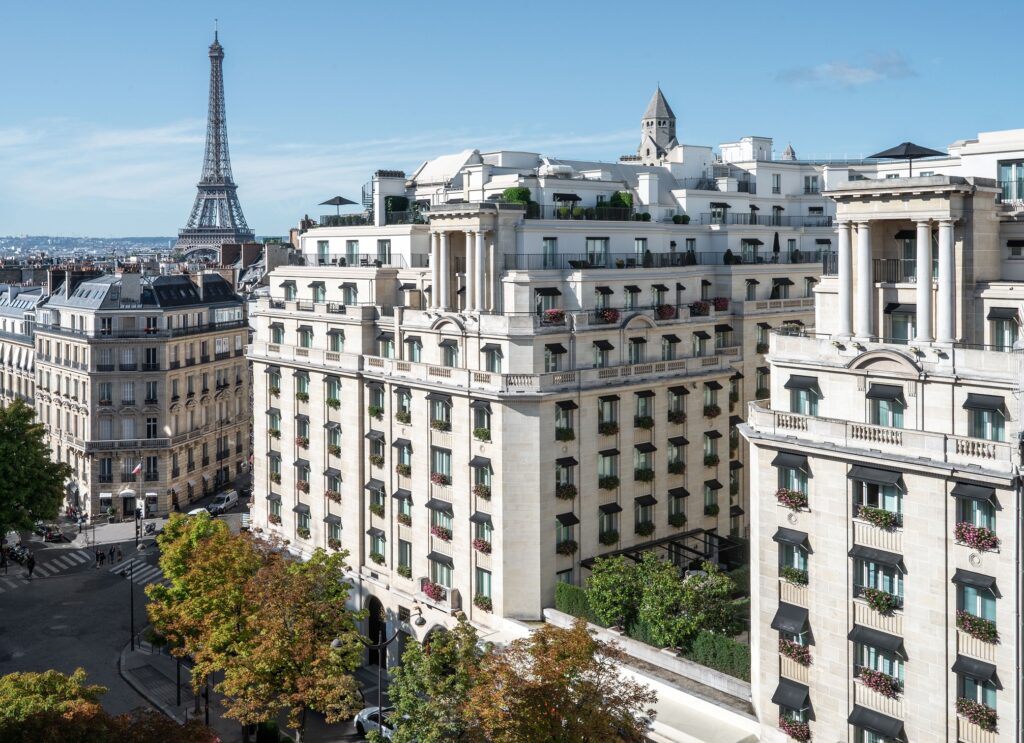 Vista de Paris, do George V Hotel | Foto: Peter Vitale