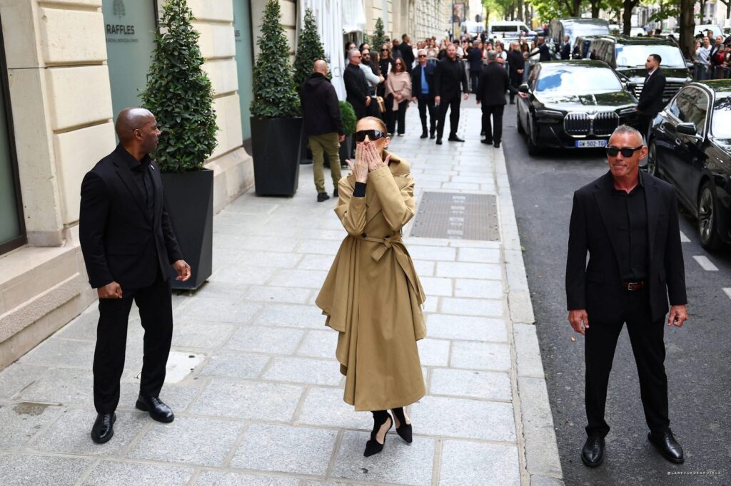 Céline Dion no Le Royal Monceau – Raffles Paris | Foto: Reprodução