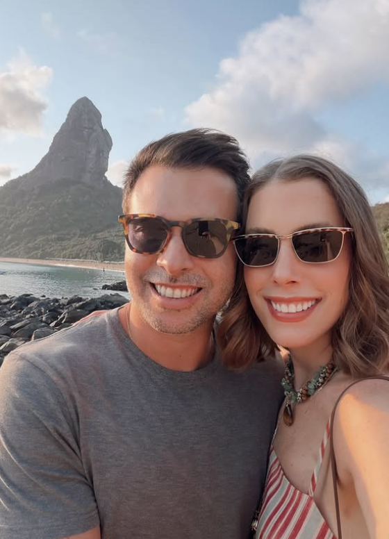 Fabiana Justus e o marido, Bruno Levi D’Ancona | Foto: reprodução