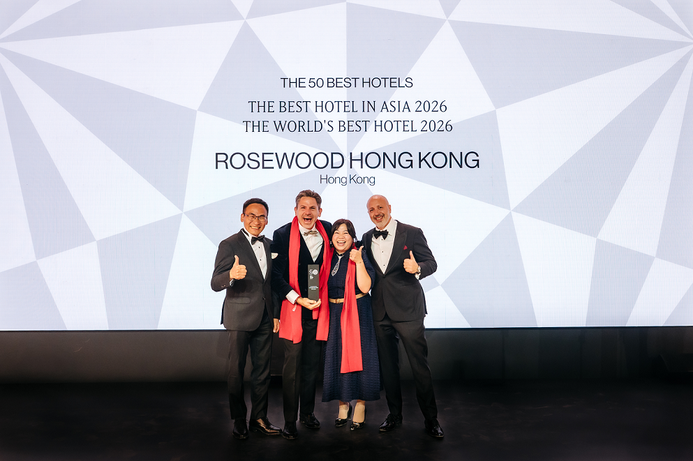 A equipe do Rosewood Hong Kong | Foto: JenDeBerigny