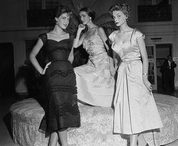 As modelos Lilli Cerasoli, Elsa Martinelli e Iris Bianchi nos anos 50 | Foto: reprodução