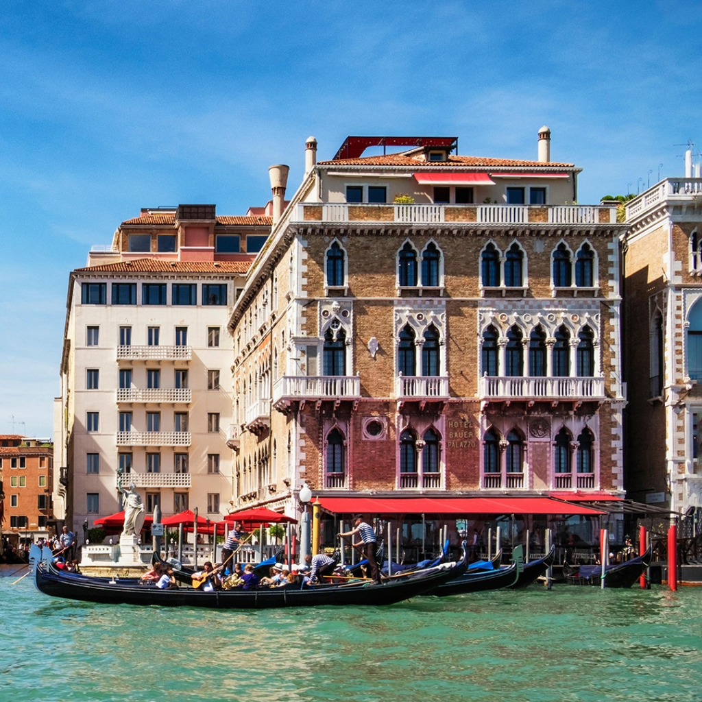 O antigo hotel Bauer Veneza | Foto: reprodução